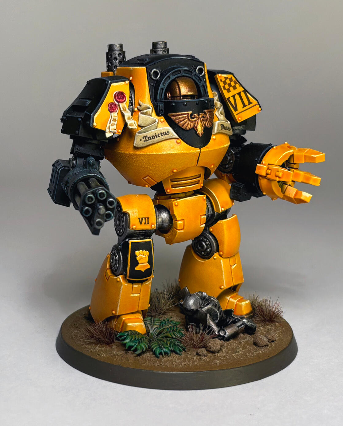 Imperial Fist Contemptor Dreadnought